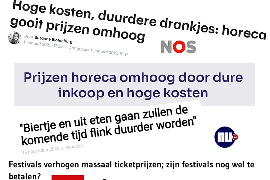 Party Pakket duurder