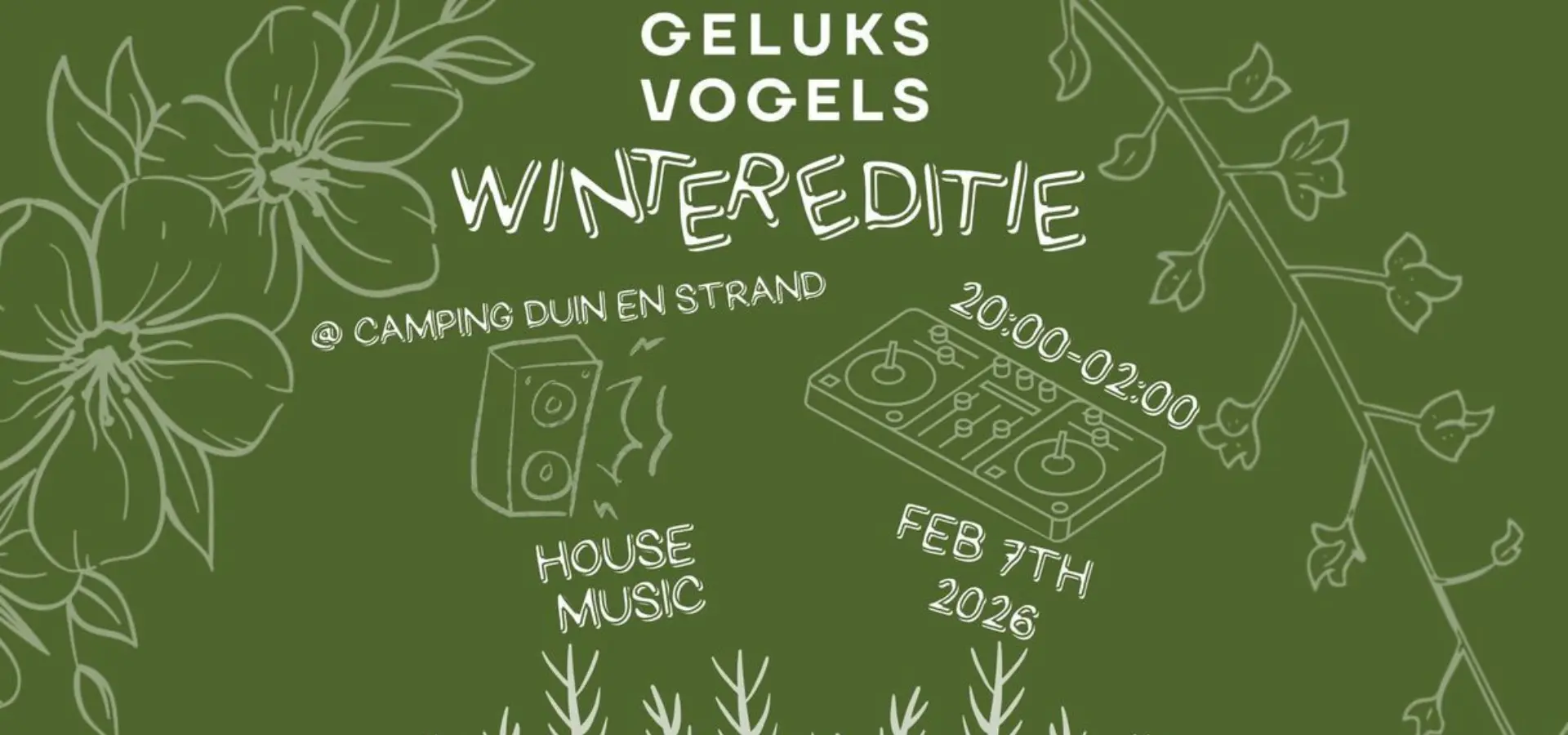 Events - Geluksvogels - Duin en Strand - 2026